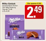 Gebäck Angebote von Milka bei WEZ Bad Oeynhausen für 2,49 €