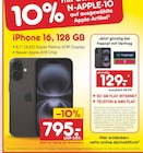 iPhone 16, 128 GB im Angebot bei Netto Marken-Discount in Weinheim iPhone 16, 128 GB Angebote von Apple bei Netto Marken-Discount Weinheim für 795,00 €