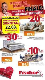 Aktueller Polstermöbel Fischer Prospekt für Traunstein und Ungebung, Seiten zum blättern Polstermöbel Fischer Prospekt VERKAUFSOFFENER SONNTAG mit Seiten in Traunstein und Umgebung