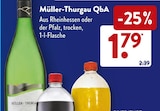Müller-Thurgau QbA im aktuellen ALDI SÜD Prospekt