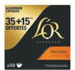 Cafe espresso - L'OR en promo chez Hyper U Lens à 8,99 €