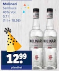 Sambuca im Angebot bei Getränkewelt in Krefeld Sambuca Angebote von Molinari bei Getränkewelt Krefeld für 12,99 €