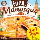 Pizza aux 3 fromages surgelée - LA PIZZA DE MANOSQUE - Netto à Brest Pizza aux 3 fromages surgelée - LA PIZZA DE MANOSQUE en promo chez Netto Brest à 8,99 €