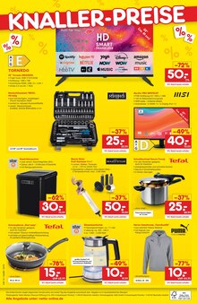 Fernseher im Netto Marken-Discount Prospekt "Wiedereröffnung - 10% auf ALLES" mit 4 Seiten (Castrop-Rauxel)