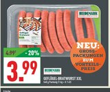 Geflügel-Bratwurst XXL im Angebot bei Marktkauf in Bad Salzuflen Geflügel-Bratwurst XXL Angebote von Heidemark bei Marktkauf Bad Salzuflen für 3,99 €