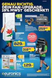 Elektromärkte Prospekt von EURONICS Neubrandenburg EURONICS Prospekt: "GENAU RICHTIG. DEIN FAN-UPGRADE: 19% MWST. GESCHENKT.", 12 Seiten, 10.06.2026 - 21.06.2026