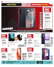 Smartphone Angebote im Prospekt "ARRIVAGES MASSIFS" von Carrefour Smartphone Angebote im Prospekt "ARRIVAGES MASSIFS" von Carrefour auf Seite 24