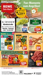 REWE Biomärkte Prospekt der aktuellen Woche mit 31 Seiten, gültig von 08.06.2026 bis 13.06.2026, in Dorsten und Umgebung Aktueller REWE Biomärkte Prospekt in Dorsten und Umgebung, "Dein Markt" mit 31 Seiten, 08.06.2026 - 13.06.2026