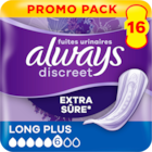 SERVIETTES POUR FUITES URINAIRES ALWAYS DISCREET - ALWAYS DISCREET en promo chez Auchan Hypermarché SERVIETTES POUR FUITES URINAIRES ALWAYS DISCREET - ALWAYS DISCREET dans le catalogue Auchan Hypermarché