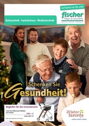 Aktueller Pflege u. Gesundheit Fischer GmbH & Co. KG Sanitätshäuser Prospekt in Bad Sassendorf und Umgebung, "Schenken Sie Gesundheit!" mit 6 Seiten, 12.11.2025 - 31.01.2026