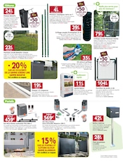 Promos Grillage dans le catalogue "ON M quand vos projets d'été prennent vie" de LaMaison.fr Grillage en promo dans le catalogue LaMaison.fr à la page 12