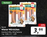Aktuelle Wiener Würstchen Angebote bei Konsum in Dresden Aktuelles Wiener Würstchen Angebot bei Konsum in Dresden ab 3,99 €