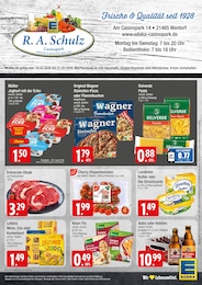 EDEKA Prospekt für Wentorf mit 8 Seiten EDEKA Prospekt "Top Angebote" für Wentorf, 8 Seiten, 16.02.2026 - 21.02.2026