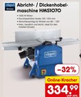 Abricht- / Dickenhobel-maschine HMS1070 im Angebot bei Netto Marken-Discount in Augsburg Abricht- / Dickenhobel-maschine HMS1070 Angebote von scheppach bei Netto Marken-Discount Augsburg für 334,99 €