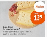 Aktuelle Käse Angebote bei tegut in Mannheim Aktuelles Maasdammer Angebot bei tegut in Mannheim ab 1,29 €