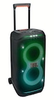 Tragbarer Partylautsprecher PartyBox Stage 320 von JBL im aktuellen MediaMarkt Saturn Prospekt