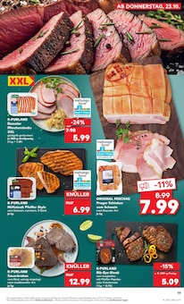 Steak im aktuellen Kaufland Prospekt (Paderborn) Steak im Kaufland Prospekt "Aktuelle Angebote" mit 61 Seiten (Paderborn)
