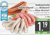 Rostbratwurst im EDEKA Prospekt Rostbratwurst von im aktuellen EDEKA Prospekt für 1,19 €
