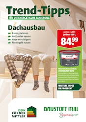 Baustoff Mill Baumärkte Prospekt der aktuellen Woche mit 26 Seiten, gültig von 12.12.2025 bis 21.12.2025, in Biebergemünd und Umgebung Aktueller Baustoff Mill Baumärkte Prospekt in Biebergemünd und Umgebung, "Trend-Tipps für die energetische Sanierung" mit 26 Seiten, 12.12.2025 - 21.12.2025