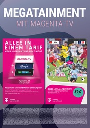aetka Prospekt für München mit 4 Seiten aetka Prospekt für München: "MEGATAINMENT mit Magenta TV", 4 Seiten, 15.07.2022 - 14.08.2022
