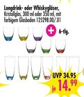 Longdrink- oder Whiskygläser Angebote bei SB Möbel Boss Offenbach für 14,99 €