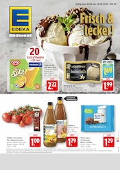Aktueller EDEKA Supermarkt Prospekt in Kraichtal und Umgebung, "Aktuelle Angebote" mit 12 Seiten, 18.08.2025 - 23.08.2025