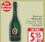 Sekt von Fürst von Metternich im aktuellen EDEKA Prospekt