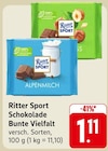 Schokolade Bunte Vielfalt im Angebot bei EDEKA in Rodgau Schokolade Bunte Vielfalt Angebote von Ritter Sport bei EDEKA Rodgau für 1,11 €