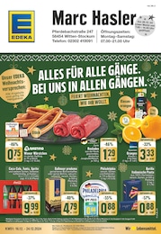 EDEKA Prospekt für Witten: "Aktuelle Angebote", 28 Seiten, 16.12.2024 - 24.12.2024