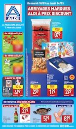 Prospectus Aldi à Villemurlin, "ARRIVAGES MARQUES ALDI À PRIX DISCOUNT", 44 pages, 18/03/2025 - 24/03/2025