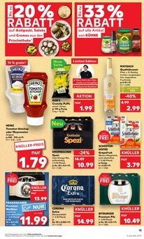 Bitburger im aktuellen Kaufland Prospekt (Freising) Bitburger im Kaufland Prospekt "Aktuelle Angebote" mit 54 Seiten (Freising)
