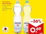 Mineralwasser Angebote von Gerolsteiner bei Netto Marken-Discount Mülheim für 0,69 €