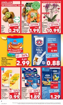 Aktueller Kaufland Prospekt "Aktuelle Angebote" Seite 2 von 56 Seiten für Holzminden