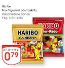 Fruchtgummi oder Lakritz im Angebot bei GLOBUS in Zwickau Fruchtgummi oder Lakritz Angebote von Haribo bei GLOBUS Zwickau für 0,79 €