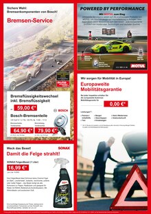 Pflege im aktuellen AutoCrew Prospekt (München) Pflege im AutoCrew Prospekt "Herbstzeit. Bremsenzeit. Wir checken das!" mit 6 Seiten (München)