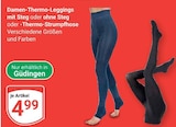 Damen-Thermo-Leggings mit Steg oder ohne Steg Angebote bei GLOBUS Saarbrücken für 4,99 €