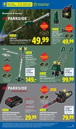 Rasentrimmer Angebot im aktuellen Lidl Prospekt auf Seite 47