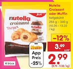 Croissant oder Muffin von Nutella im aktuellen Netto Marken-Discount Prospekt