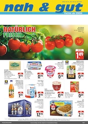 nah und gut Supermarkt Prospekt der aktuellen Woche mit 4 Seiten, gültig von 24.11.2025 bis 29.11.2025, in Reichenberg und Umgebung Aktueller nah und gut Supermarkt Prospekt in Reichenberg und Umgebung, "Wir lieben Lebensmittel!" mit 4 Seiten, 24.11.2025 - 29.11.2025