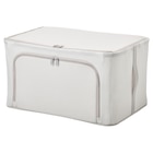 Aufbewahrungstasche Stoff gestreift/weiß/grau 34x51x28 cm im IKEA Prospekt Aufbewahrungstasche Stoff gestreift/weiß/grau 34x51x28 cm von HEMMAFIXARE im aktuellen IKEA Prospekt für 12,99 €
