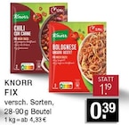 Chili con Carne Fix Angebote von Knorr bei EDEKA Bottrop für 0,39 €