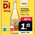 Aktuelles Apfelsaft Angebot bei Netto mit dem Scottie in Cottbus ab 1,49 €