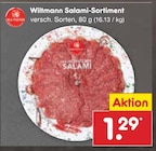 Salami-Sortiment im Angebot bei Netto Marken-Discount in Homburg Salami-Sortiment Angebote von Wiltmann bei Netto Marken-Discount Homburg für 1,29 €