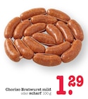 Chorizo Bratwurst mild bei E center im Weinheim Prospekt für 1,29 €