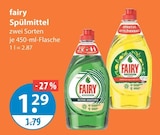 Ultra Ergiebig von Fairy im aktuellen V-Markt Prospekt für 1,29 €