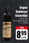 Aktuelles Original Radeberger Kräuterlikör Angebot bei EDEKA in Dresden ab 8,99 €