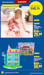 Prix et réduction Maisonnette dans le prospectus Lidl en cours Offre Maisonnette dans le catalogue Lidl du moment à la page 38