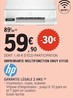 Imprimante Multifonction Envy 6110E - HP à 59,90 € dans le catalogue E.Leclerc