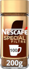 Auchan Supermarché Crolles - Promo CAFÉ SOLUBLE SPÉCIAL FILTRE NESCAFÉ Promo CAFÉ SOLUBLE SPÉCIAL FILTRE NESCAFÉ à 8,42 € dans le catalogue Auchan Supermarché à Crolles