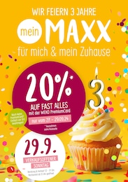 Schleuder-Maxx Sonderposten-Markt Prospekt für Falkenberg: "für mich & mein Zuhause", 28 Seiten, 27.09.2024 - 05.10.2024